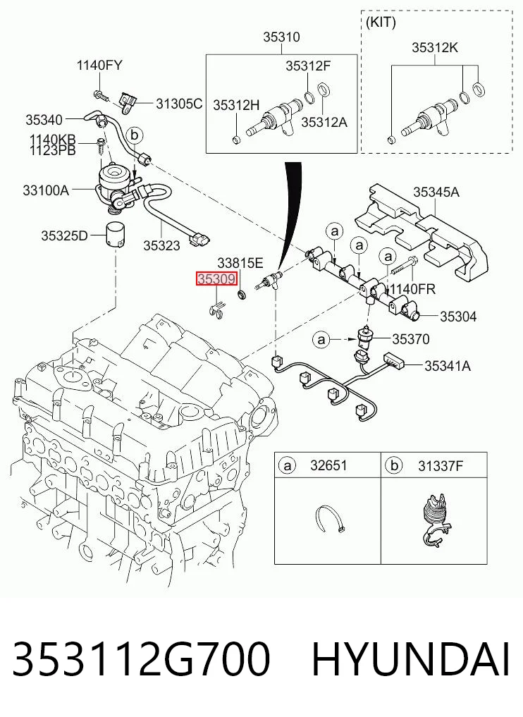 353112G700 Hyundai/Kia 