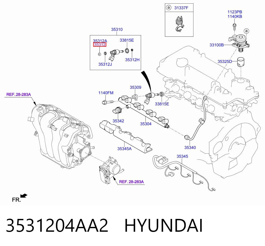 16698AA17A Subaru Кольцо форсунки инжектора посадочное