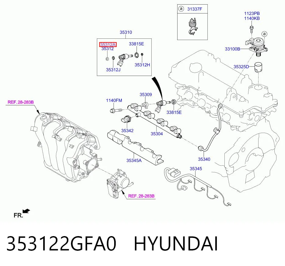 353122GFA0 Hyundai/Kia 