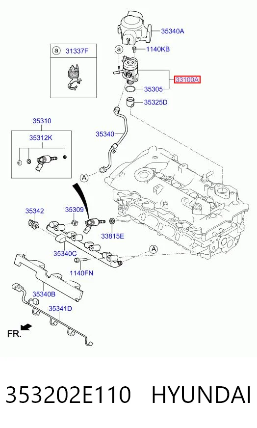 353202E110 Hyundai/Kia 