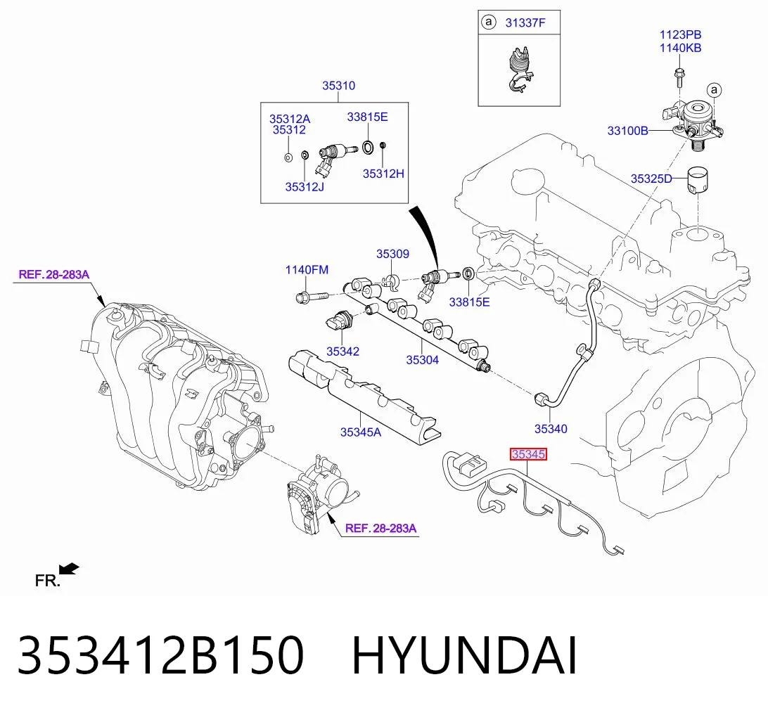 353412B150 Hyundai/Kia 
