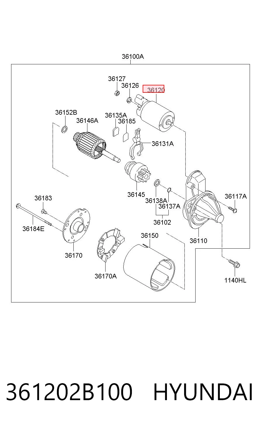 Втягивающее реле стартера 940113050590 Magneti Marelli