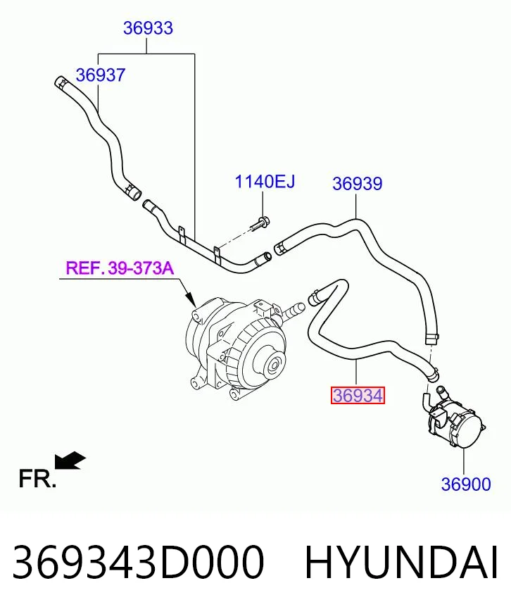 369343D000 Hyundai/Kia 