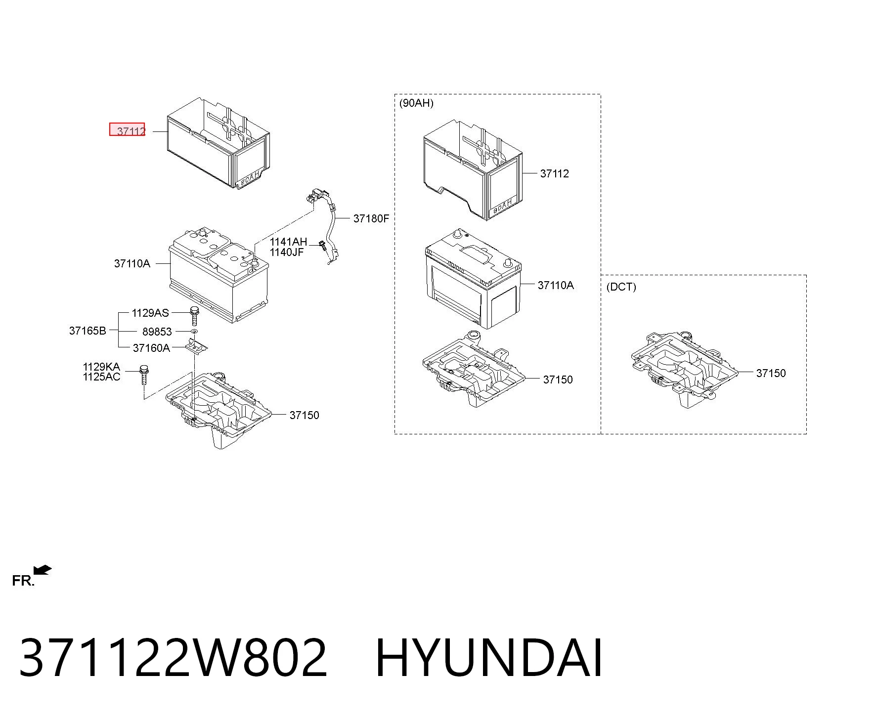 371122W802 Hyundai/Kia 