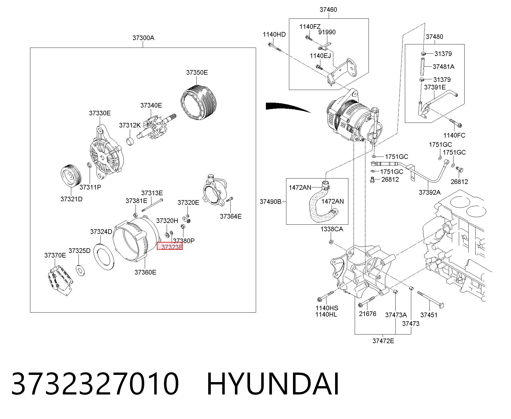 3732327010 Hyundai/Kia