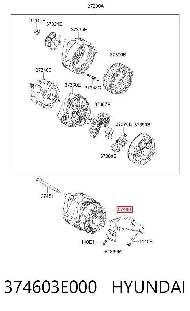 374603E000 Hyundai/Kia 