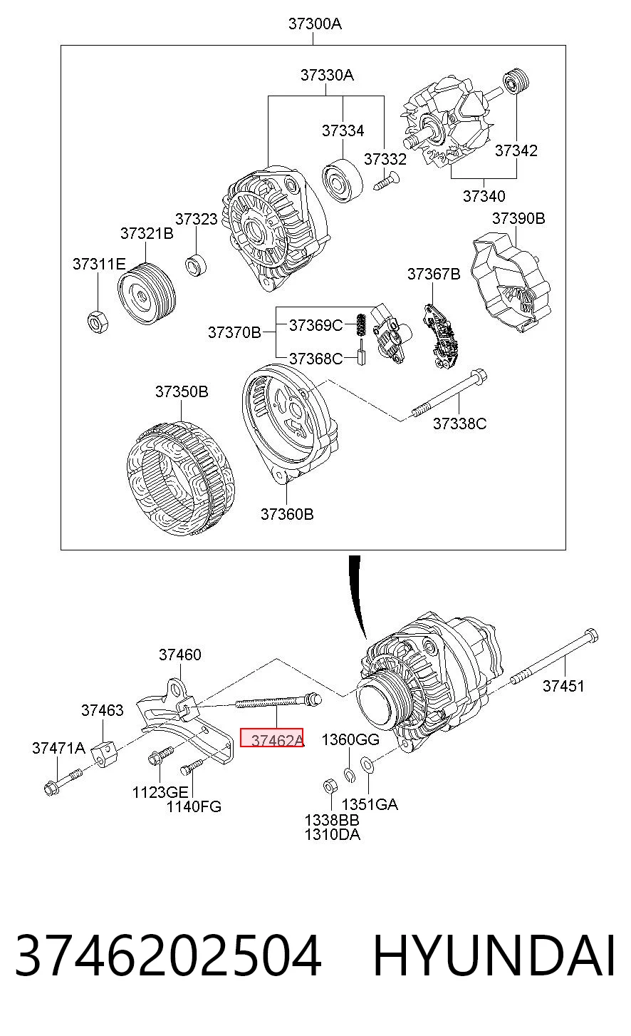 3746202504 Hyundai/Kia