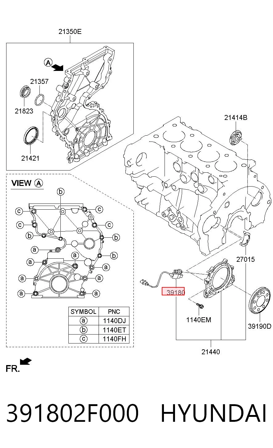 391802F000 Hyundai/Kia ДПКВ