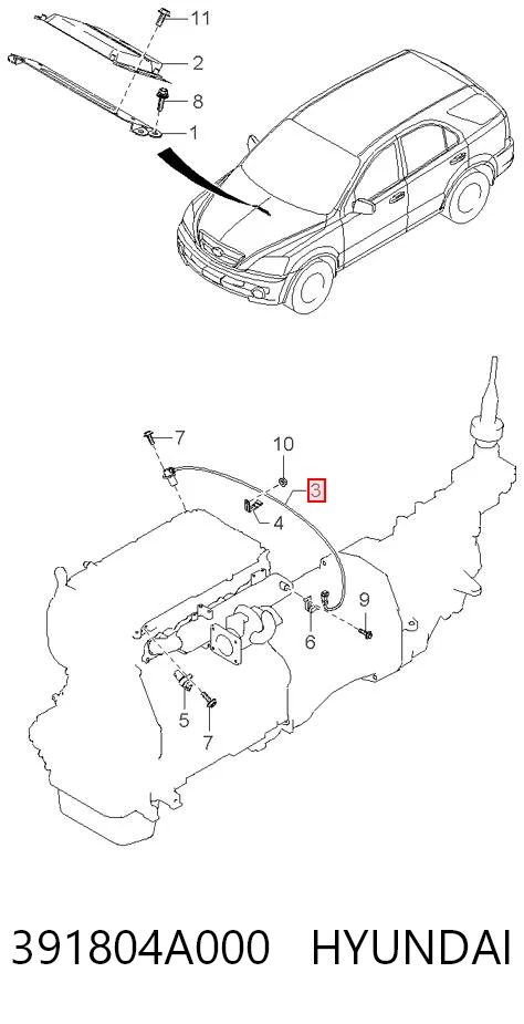 391804A000 Hyundai/Kia ДПКВ
