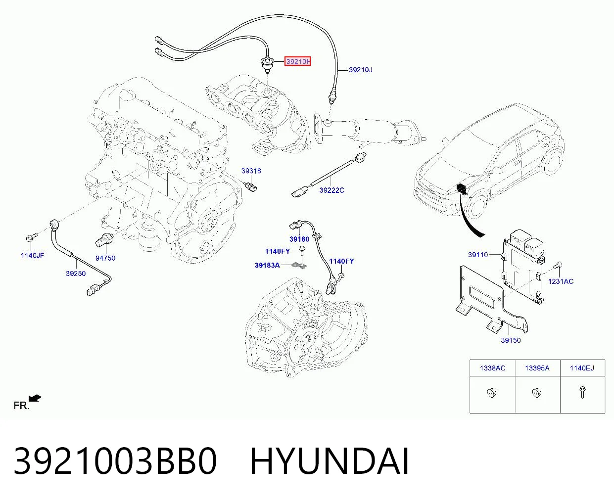 3921003BB0 Hyundai/Kia 