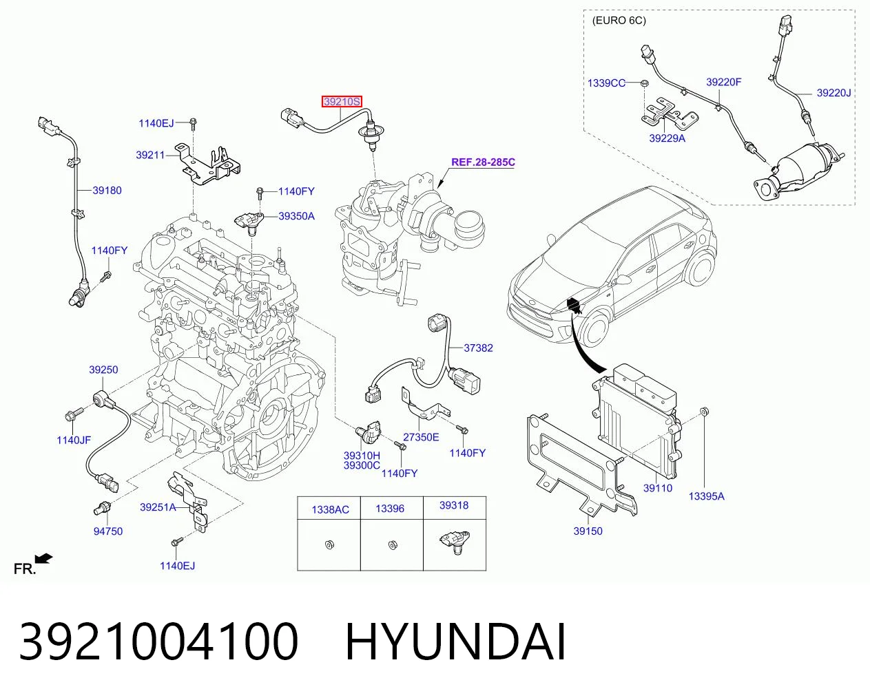 3921004100 Hyundai/Kia 