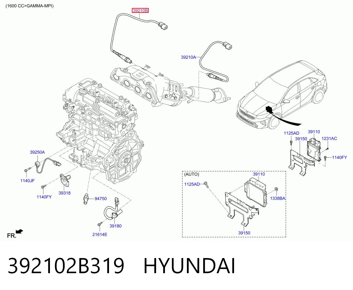 392102B319 Hyundai/Kia 