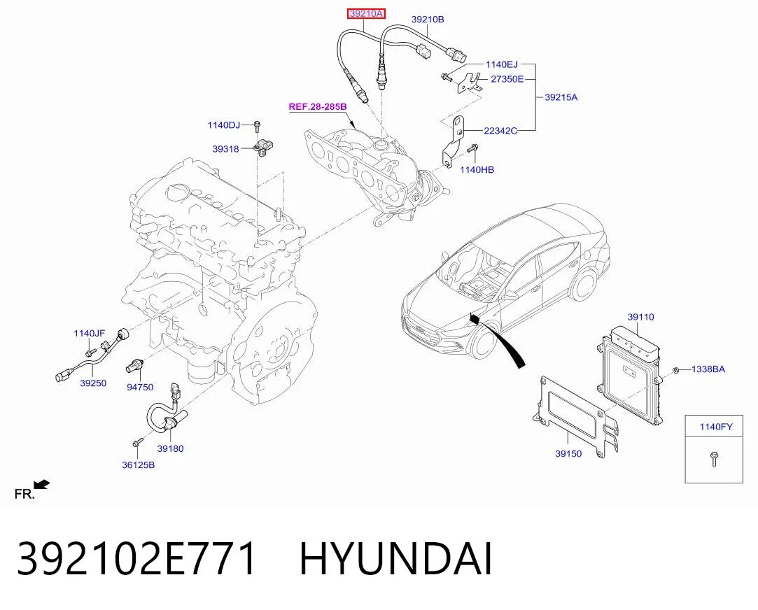 392102E771 Hyundai/Kia 