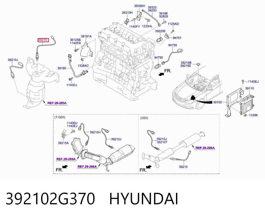 392102G370 Hyundai/Kia 