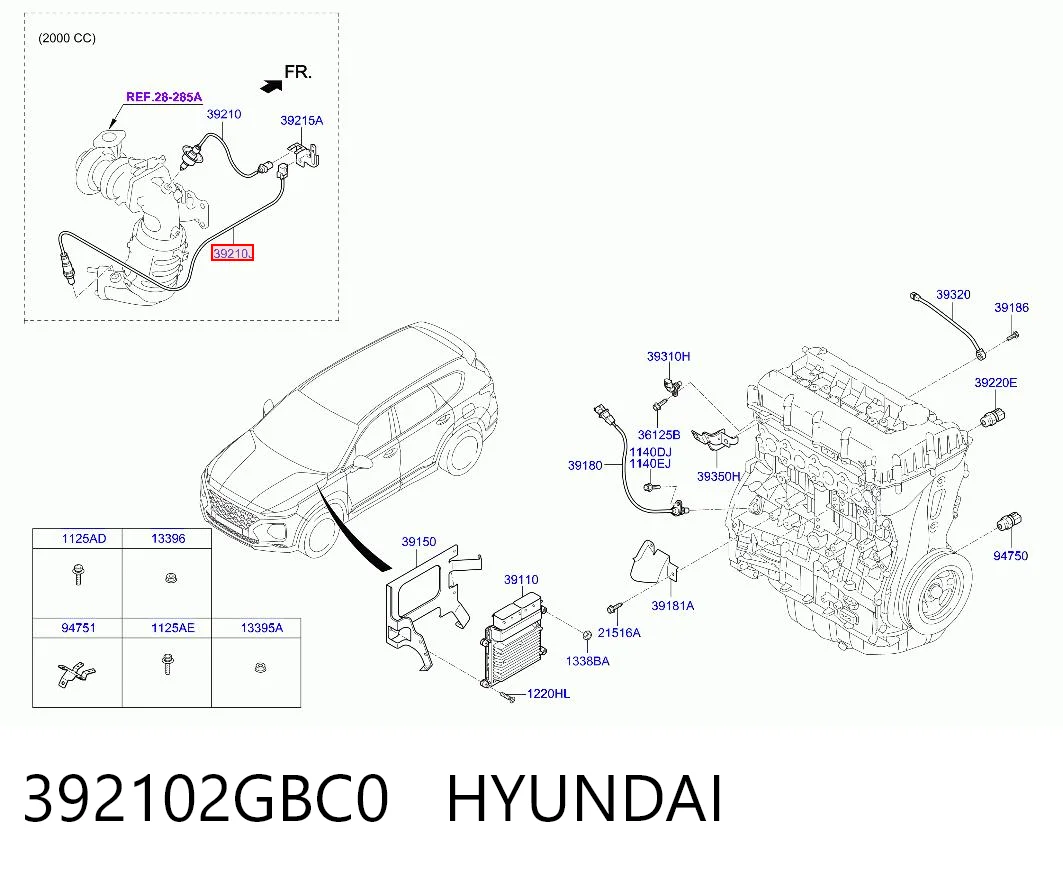 392102GBC0 Hyundai/Kia 