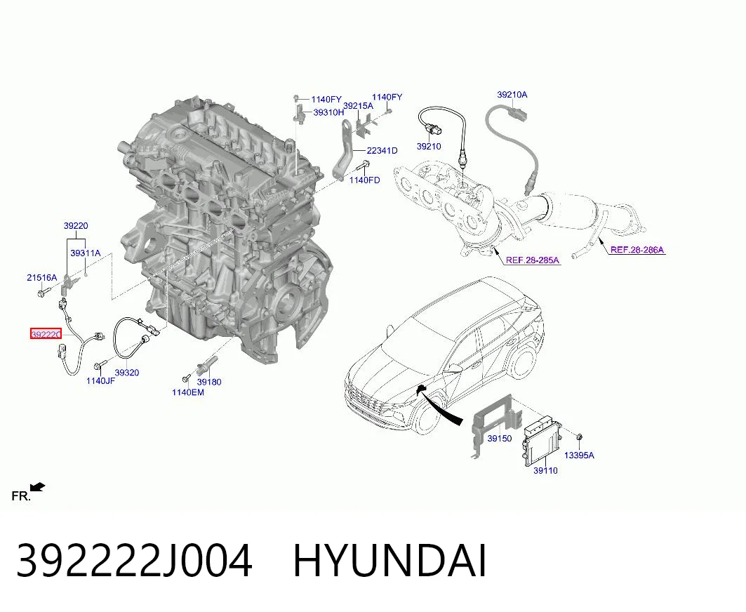 392222J004 Hyundai/Kia 