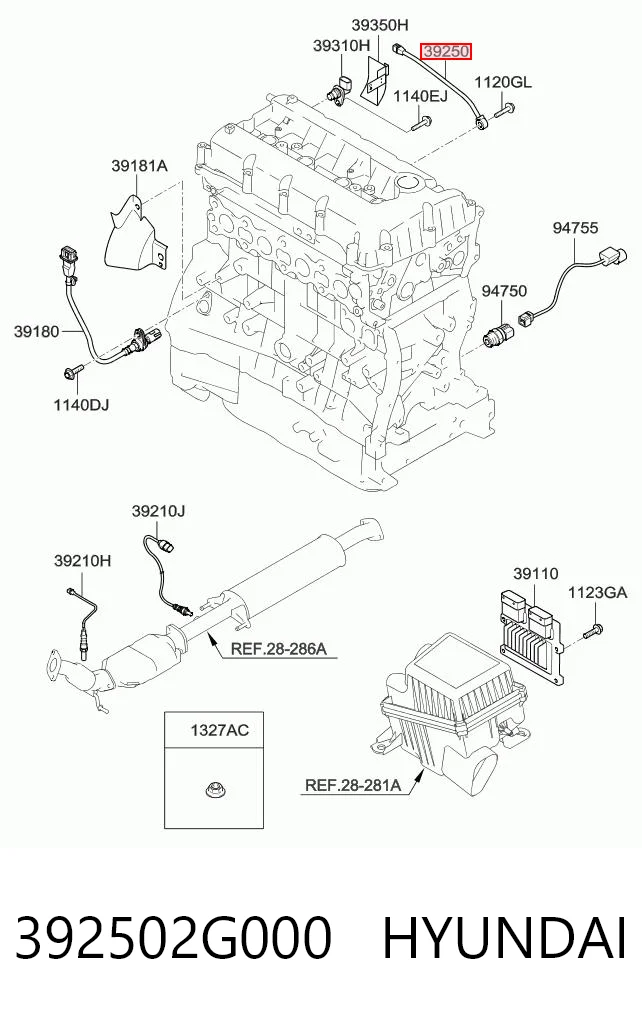 392502G000 Hyundai/Kia 