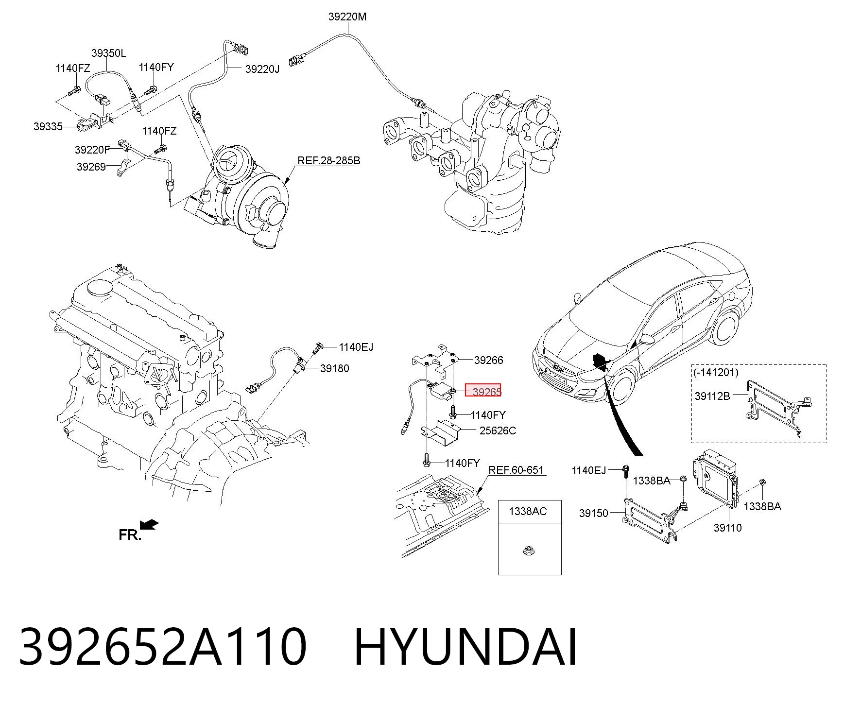 392652A110 Hyundai/Kia 