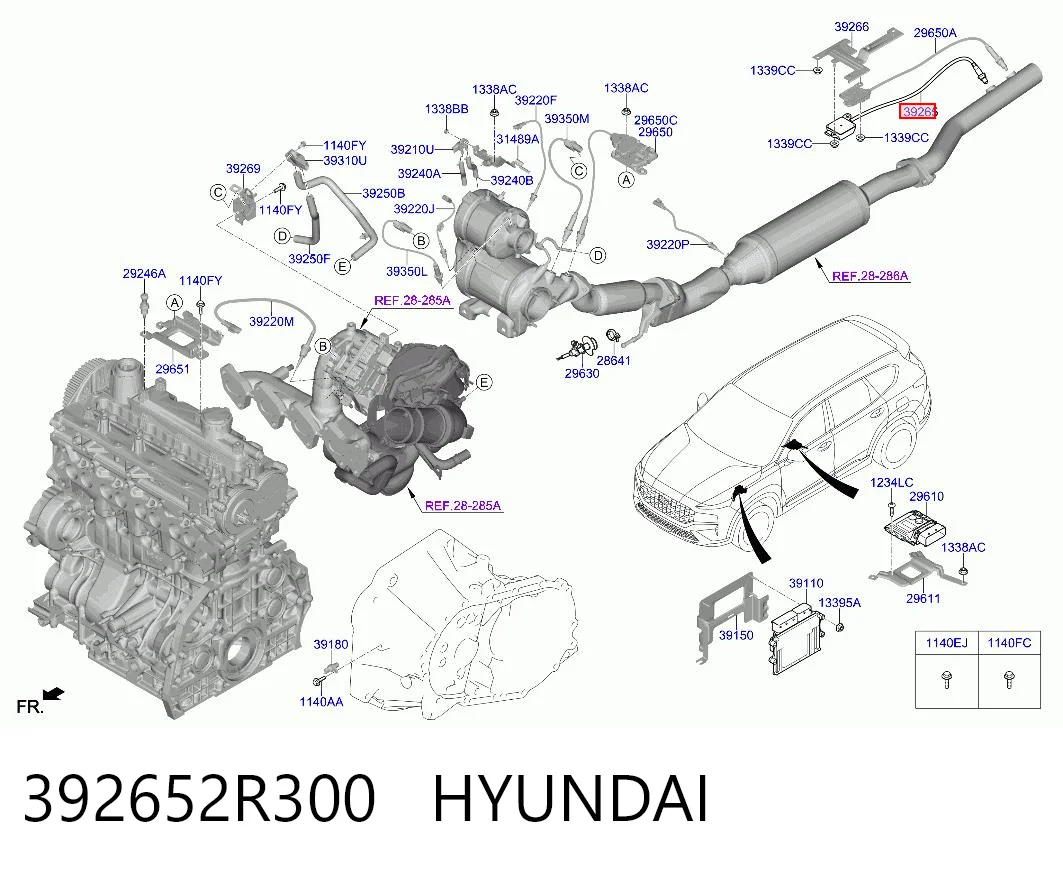 392652R300 Hyundai/Kia 
