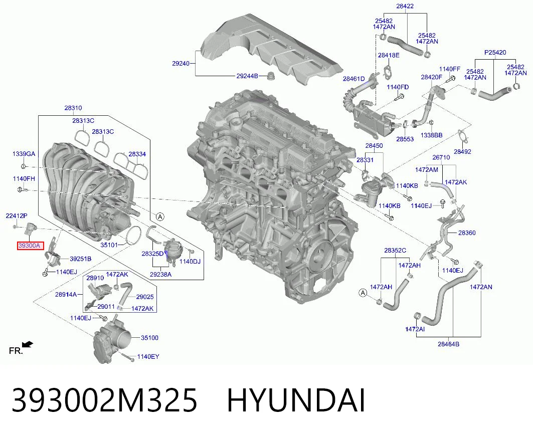 393002M325 Hyundai/Kia 