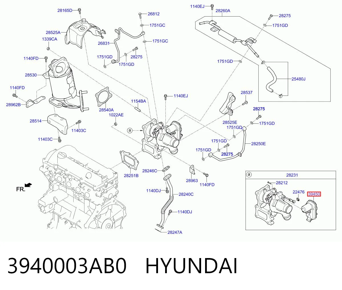 3940003AB0 Hyundai/Kia 