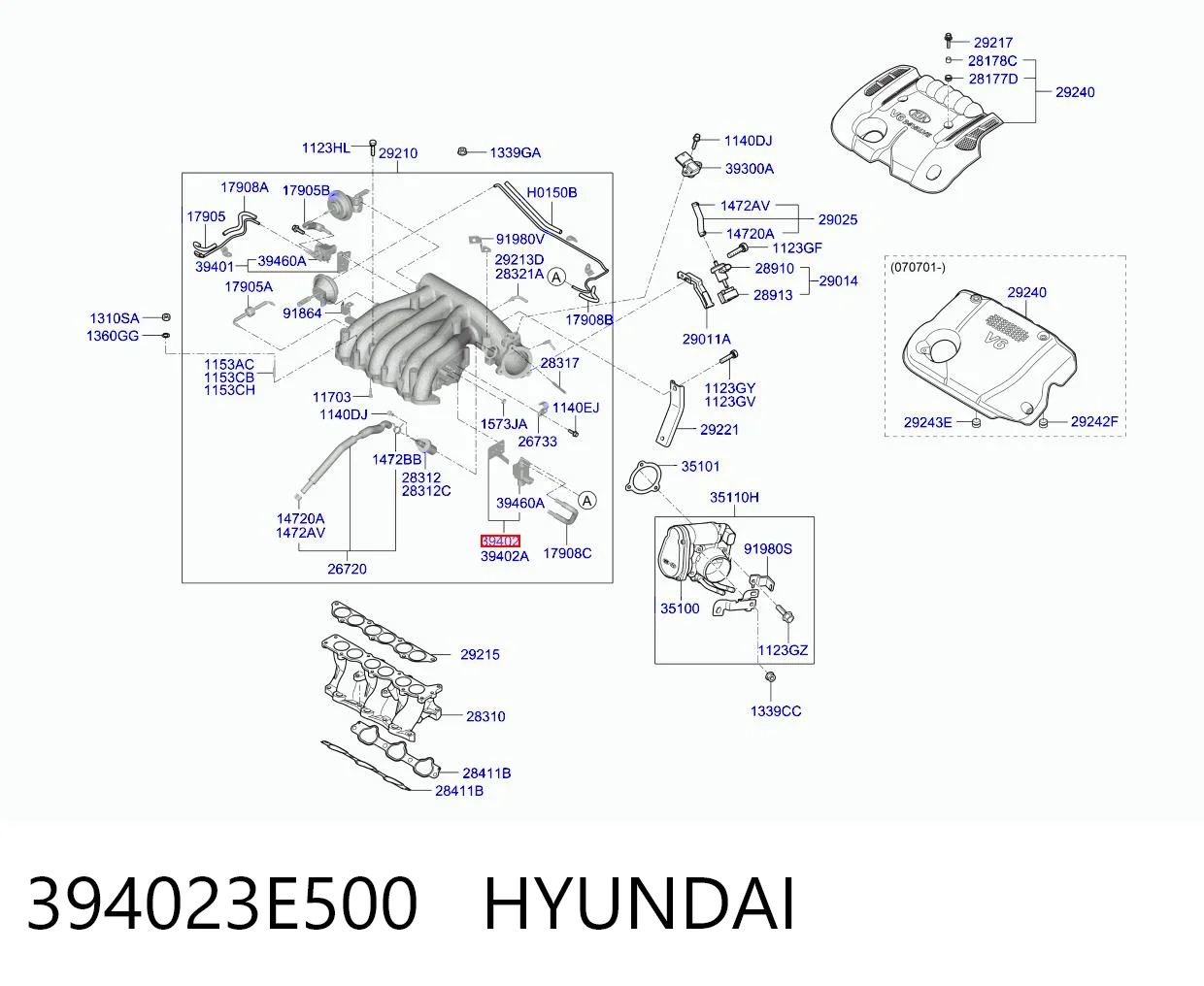 394023E500 Hyundai/Kia 