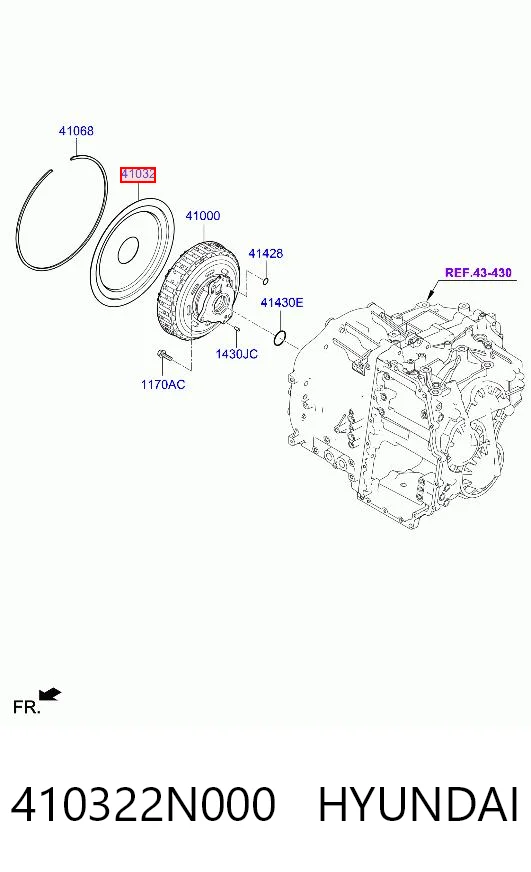 410322N000 Hyundai/Kia 
