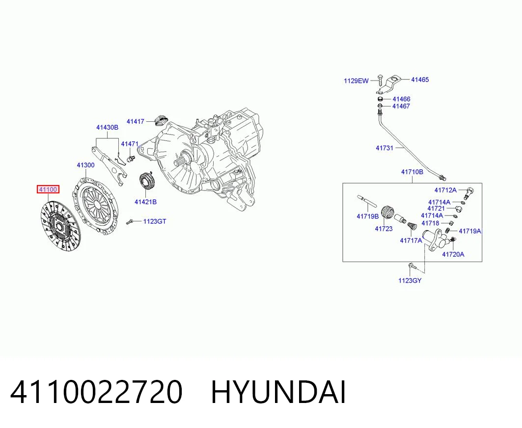 Диск сцепления Hyundai Getz хэтчбек (TB) (2002 - 2011) цена, от 24.67 USD