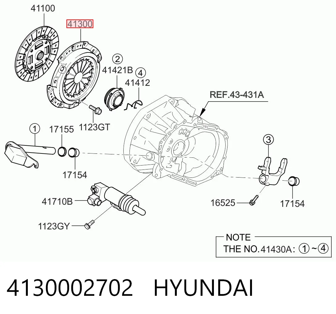 Купить Корзина сцепления Киа Рио III UB