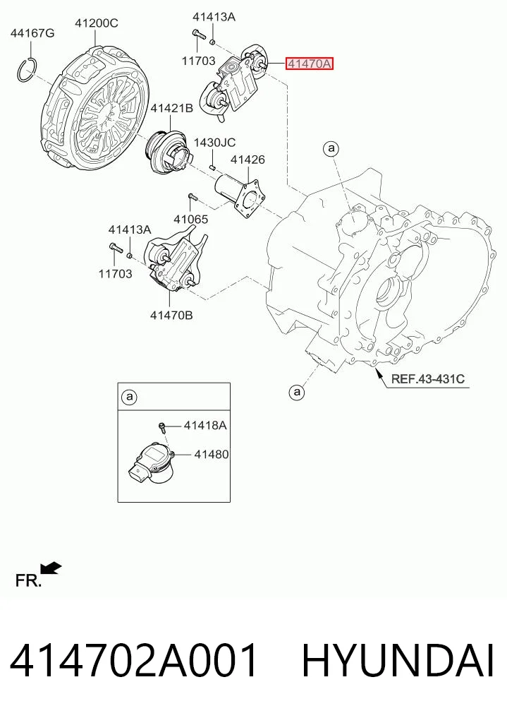 414702A001 Hyundai/Kia 