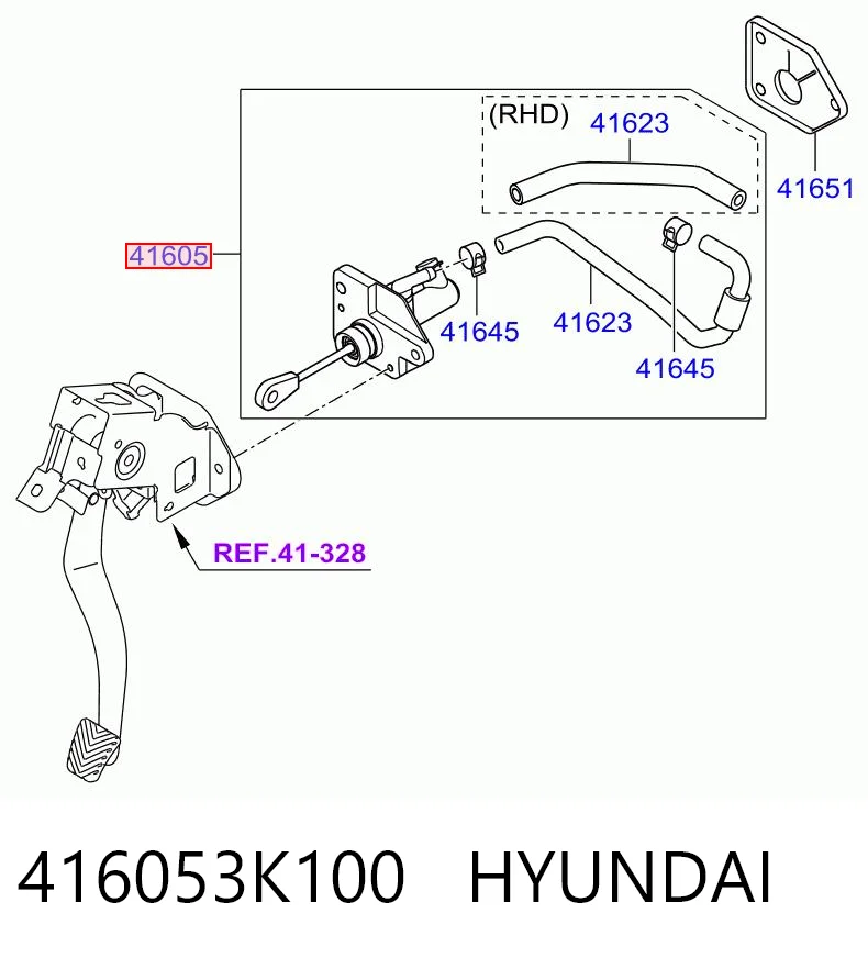 ГЦС Hyundai Sonata V седан (NF) (2007 - 2010) цена, от 19.00 USD