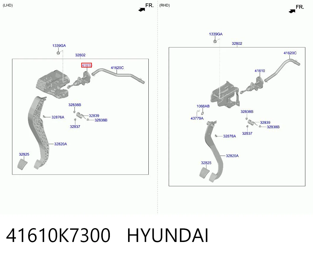 41610K7300 Hyundai/Kia 