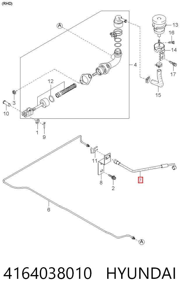4164038010 Hyundai/Kia 