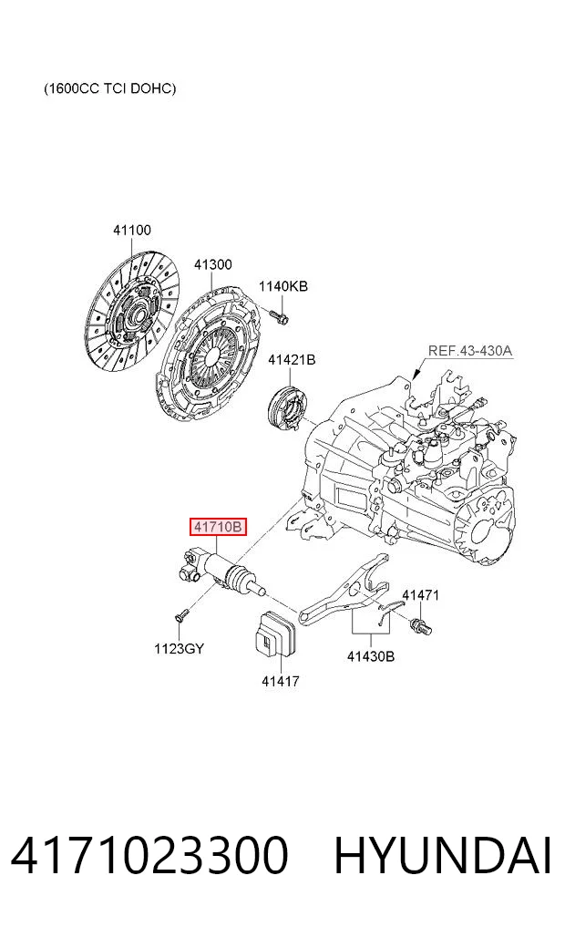Рабочий цилиндр сцепления Tcic 4171023300 цена, от 20.17 USD