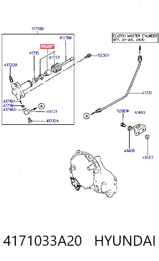 MD997838 Chrysler Ремкомплект рабочего цилиндра сцепления