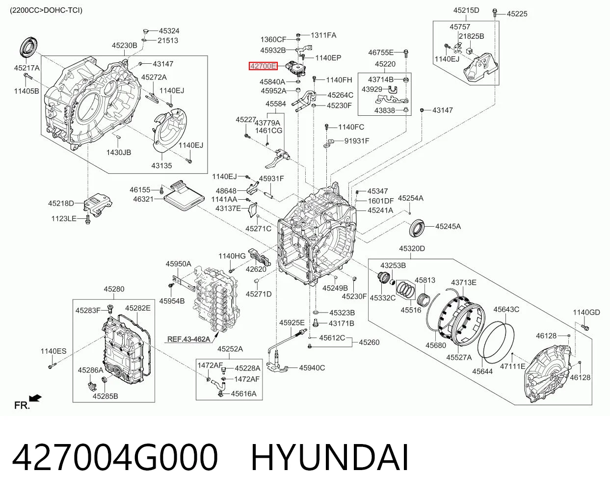 427004G000 Hyundai/Kia 