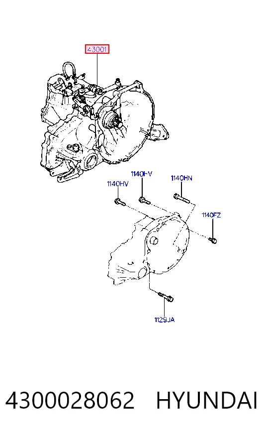 Коробка переключения передач Hyundai Coupe I купе (RD) (1996 - 2002) цена, от 152.04 USD