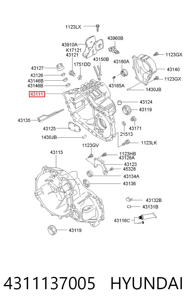 КПП в сборе (механическая коробка передач) Hyundai Sonata 3 Y-3