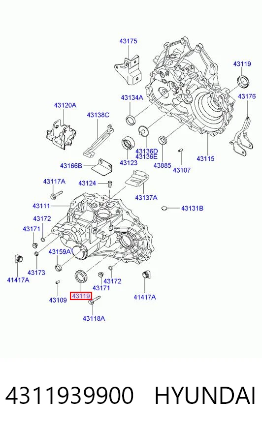 Купить NJ213 Federal Mogul Левый сальник полуоси
