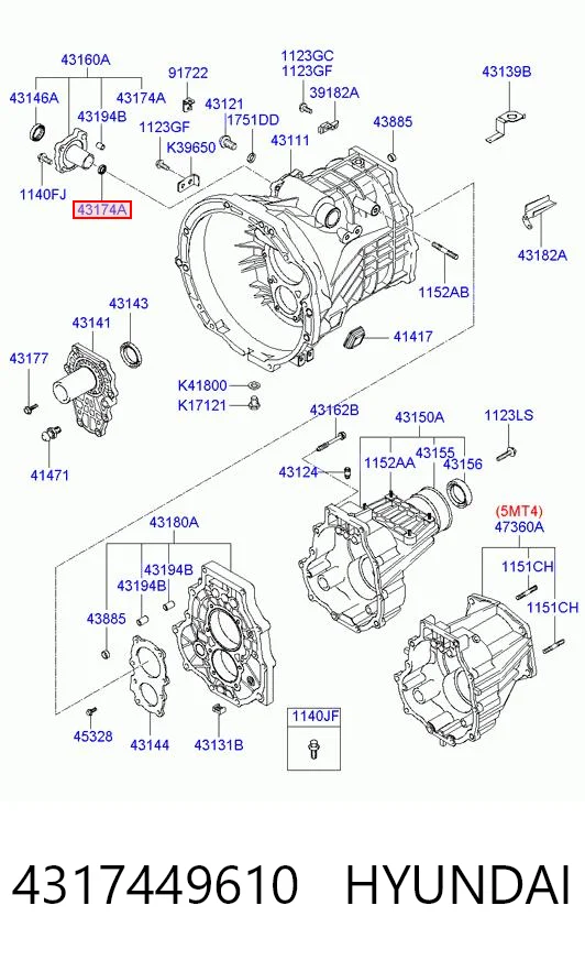 4317449610 Hyundai/Kia