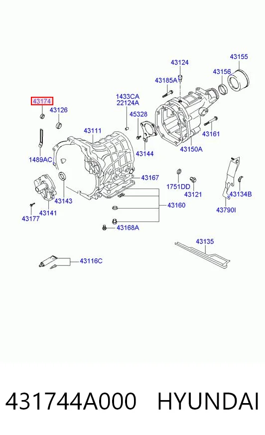 HK1612 CX/Complex Подшипники коробки