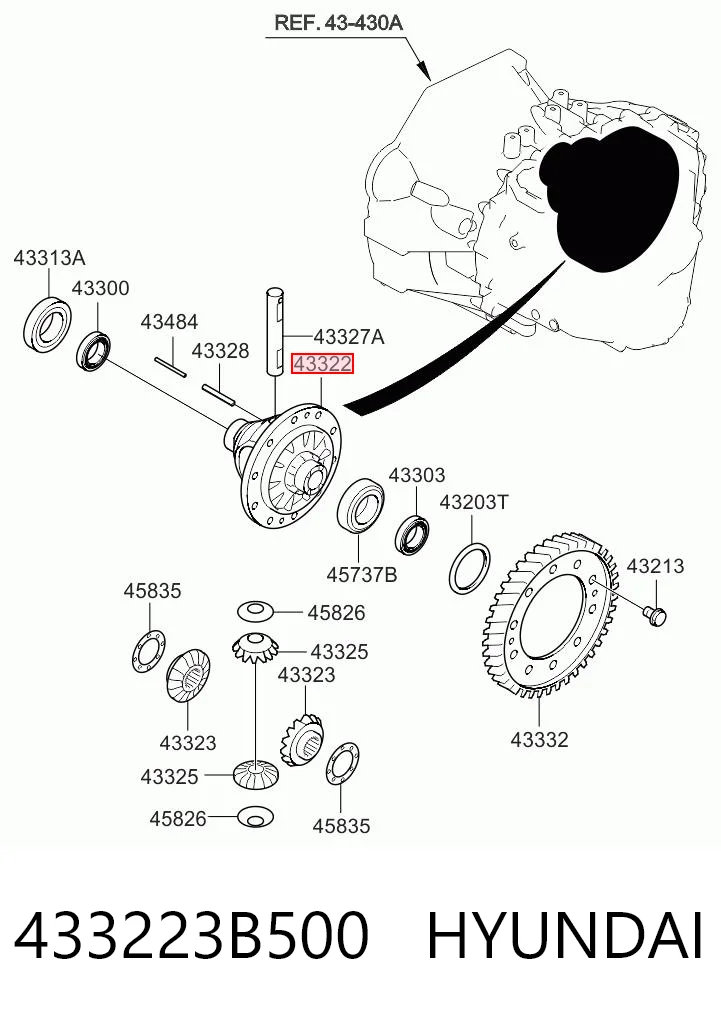 433223B500 Hyundai/Kia 