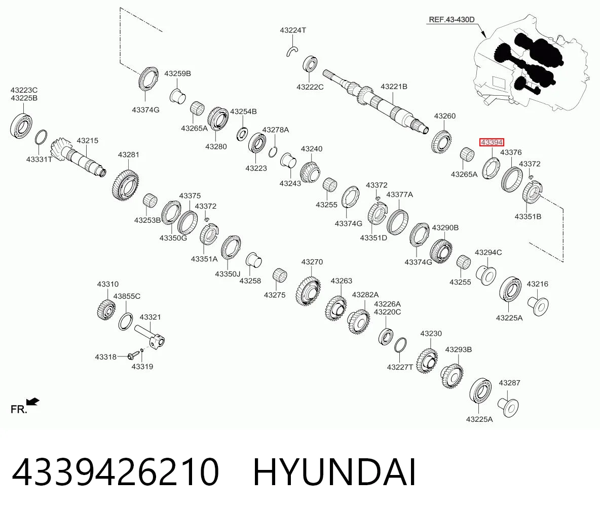 4339426210 Hyundai/Kia