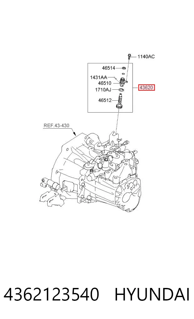 4362123540 Hyundai/Kia 