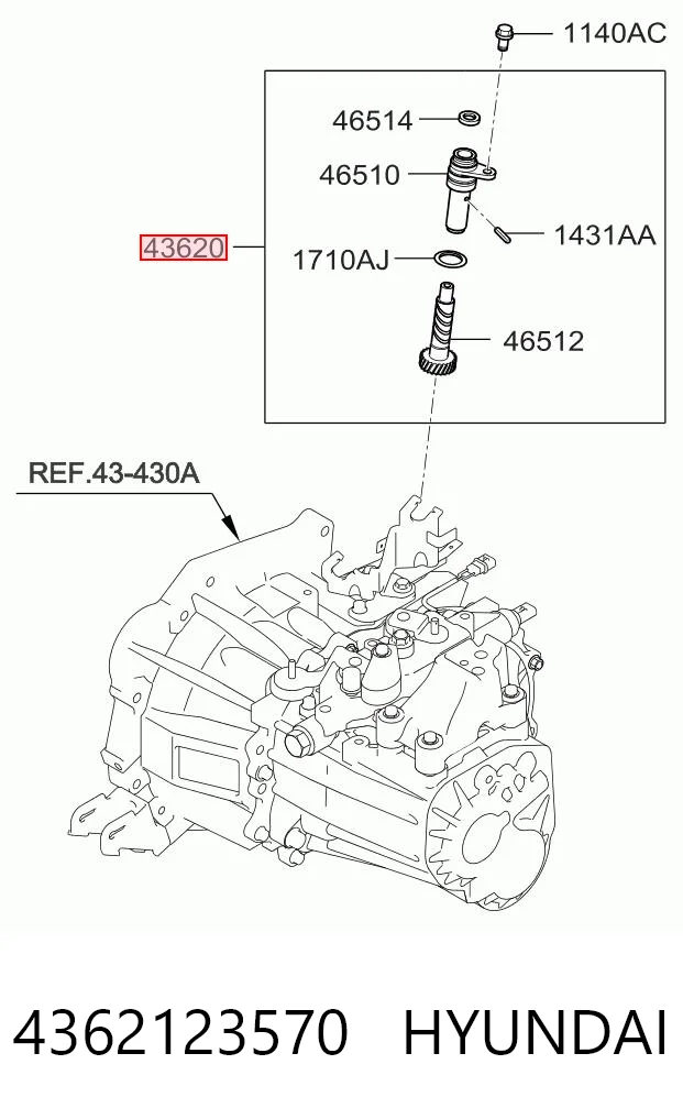 4362123570 Hyundai/Kia 