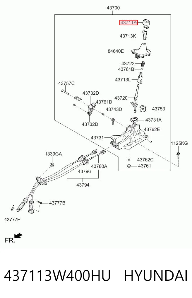 437113W400HU Hyundai/Kia 