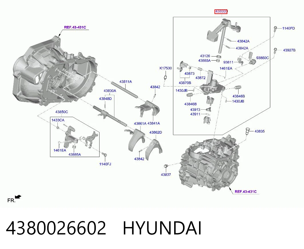 4380026602 Hyundai/Kia