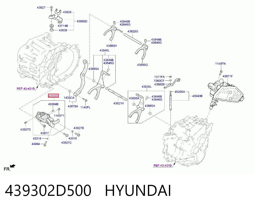 439302D500 Hyundai/Kia