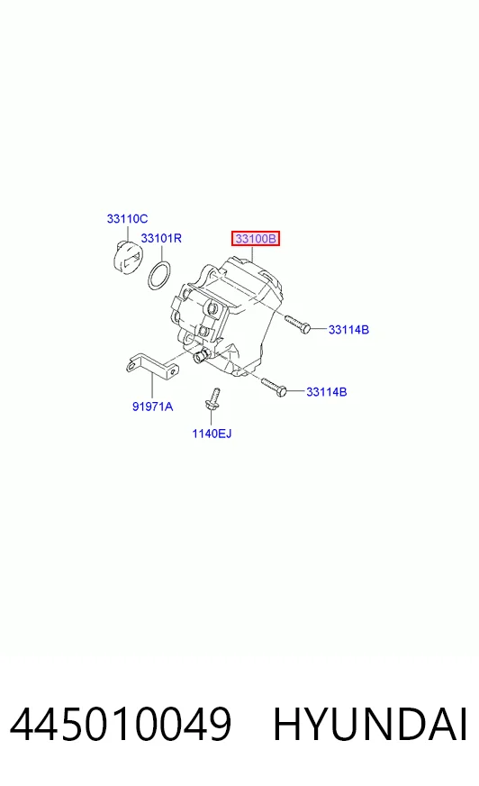 Насос топливный высокого давления (ТНВД) Hyundai Getz хэтчбек (TB) (2002 - 2011) цена, от 110.72 USD
