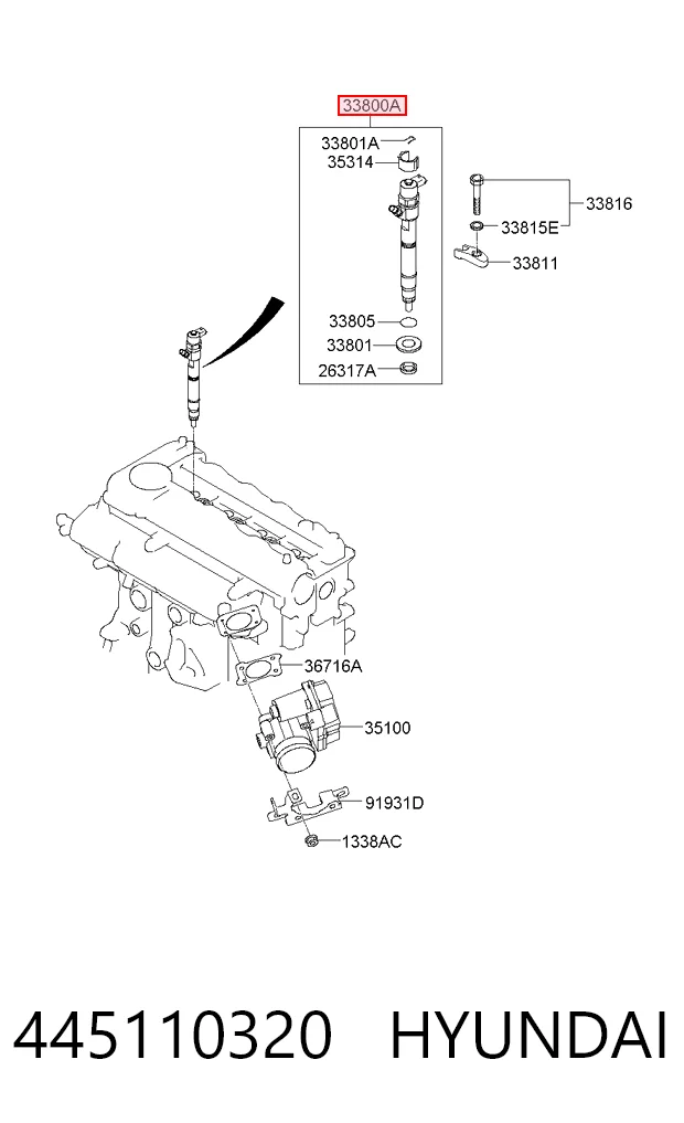 445110319 Bosch Топливные форсунки